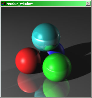 Sample output from Raytracer.dir