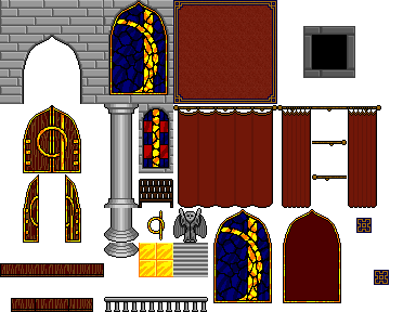 Cathedral Tileset